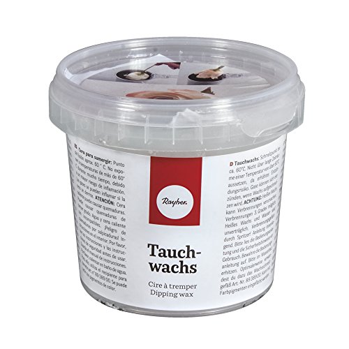 Rayher 3105000 Tauchwachs, Dose 290 g, farblos
