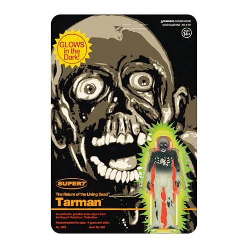 Super7 Return of The Living Dead Tarman (Monster Glow) - 3.75' Return of The Living Dead Action Figure Classic Horror Collectibles and Retro Toys