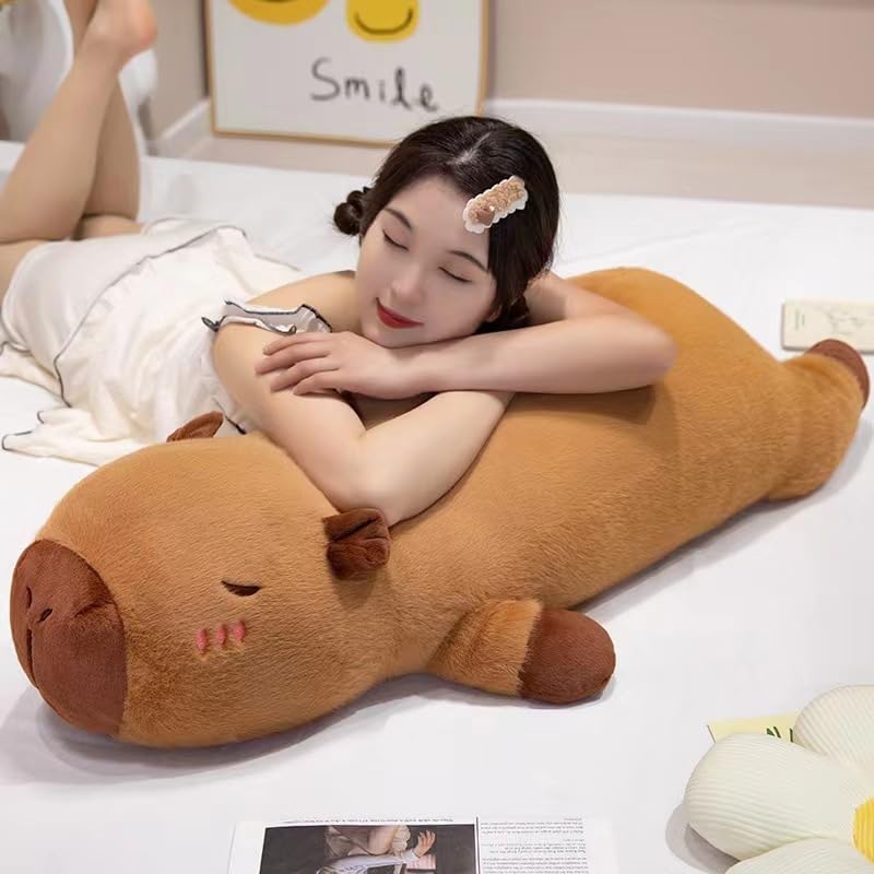 Peluche Capibara Chef De 35 Cm – Almohada De Felpa Suave, Disfraz De Cocinero, Juguete De Rol Para Niños
