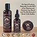 Melanin Kings Beard Grooming Kit for Men - Formulas With Ancient African Natural Ingredients | Beard Wash, Oil, Balm, Brush, Comb, Trimming Scissors