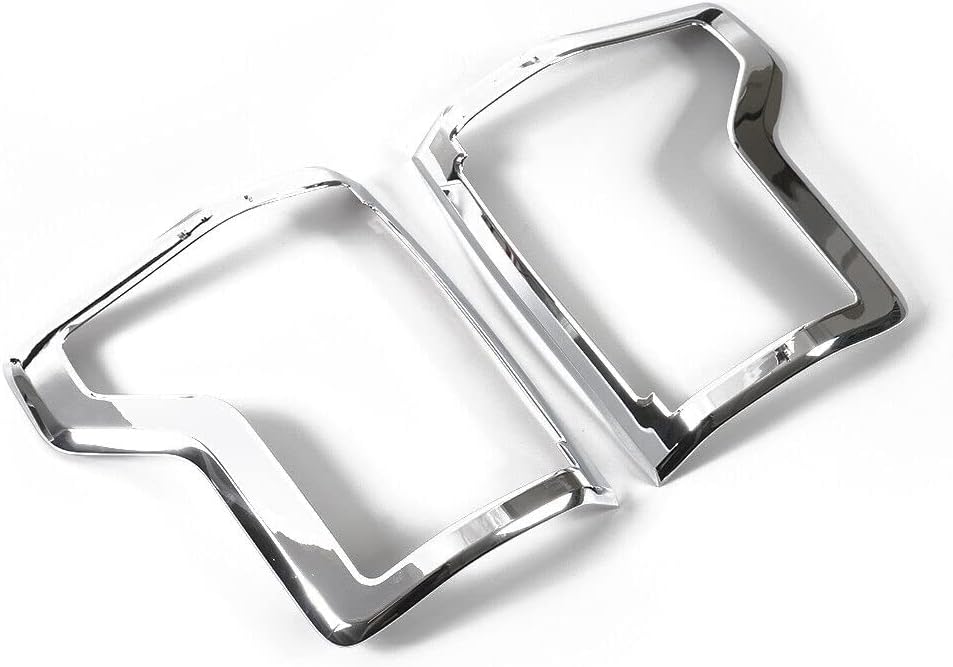 Car Accessories Exterior Tail Light Lamp Surround Cover Trims Frame Chrome Fit for Ford F150 2015 2016 2017 2018 2019 ABS 2 PCS
