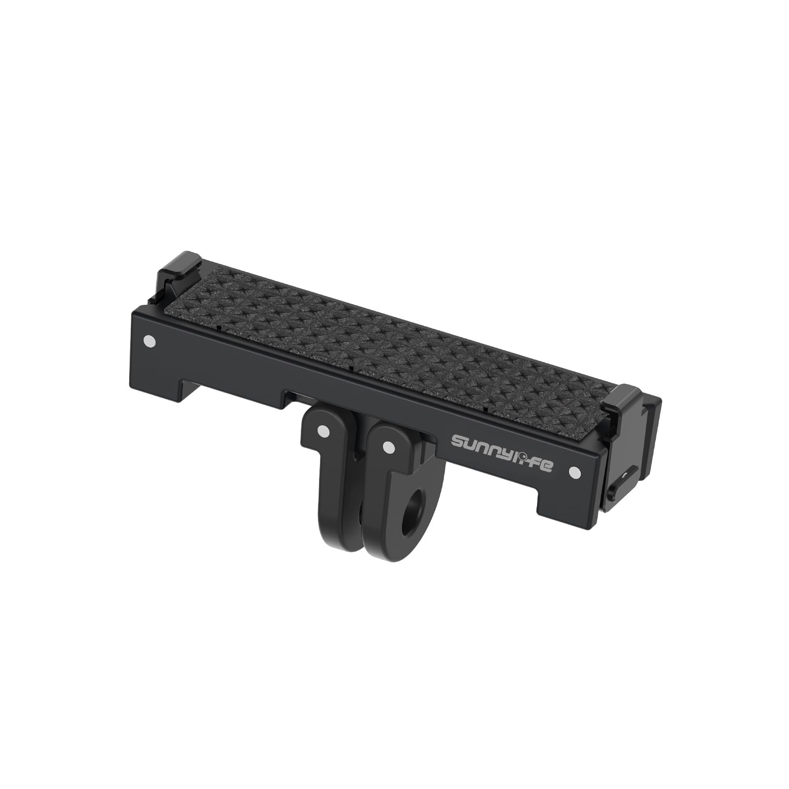 LICHIFIT Magnetic Quick-Release Adapter Mount for Insta360 GO 3 Sport Camera Foldable Adapter Holder Stand 1/4 Screw and 2-Prong Changeable Interface