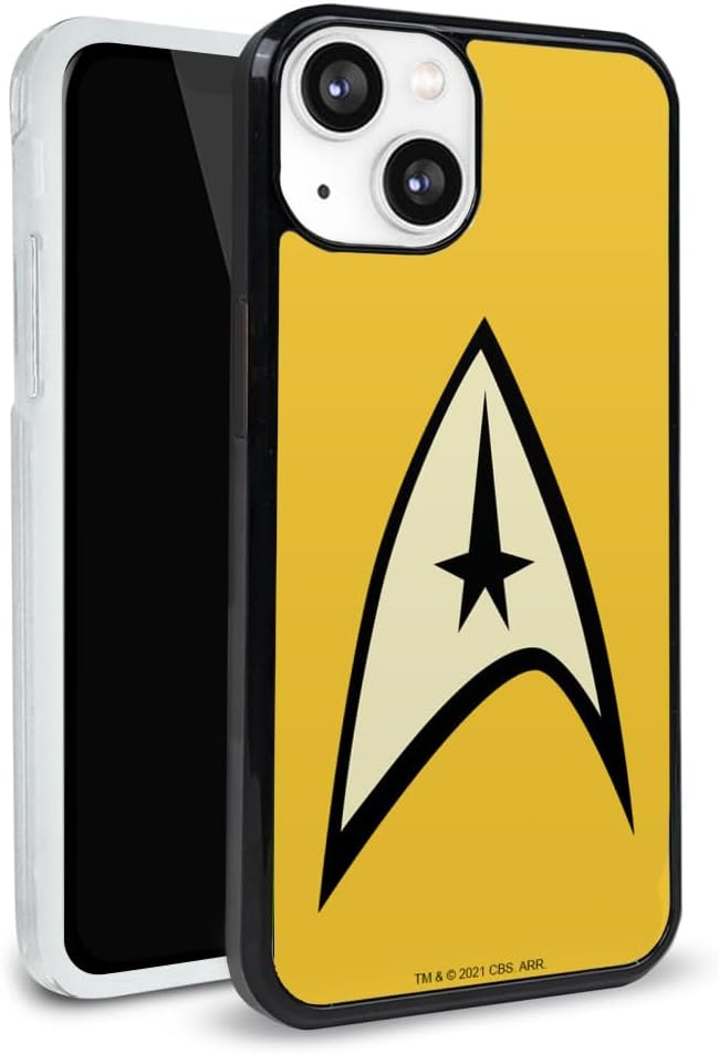 Star Trek Command Shield Protective Slim Fit Plastic Bumper Case Fits Apple iPhone 13
