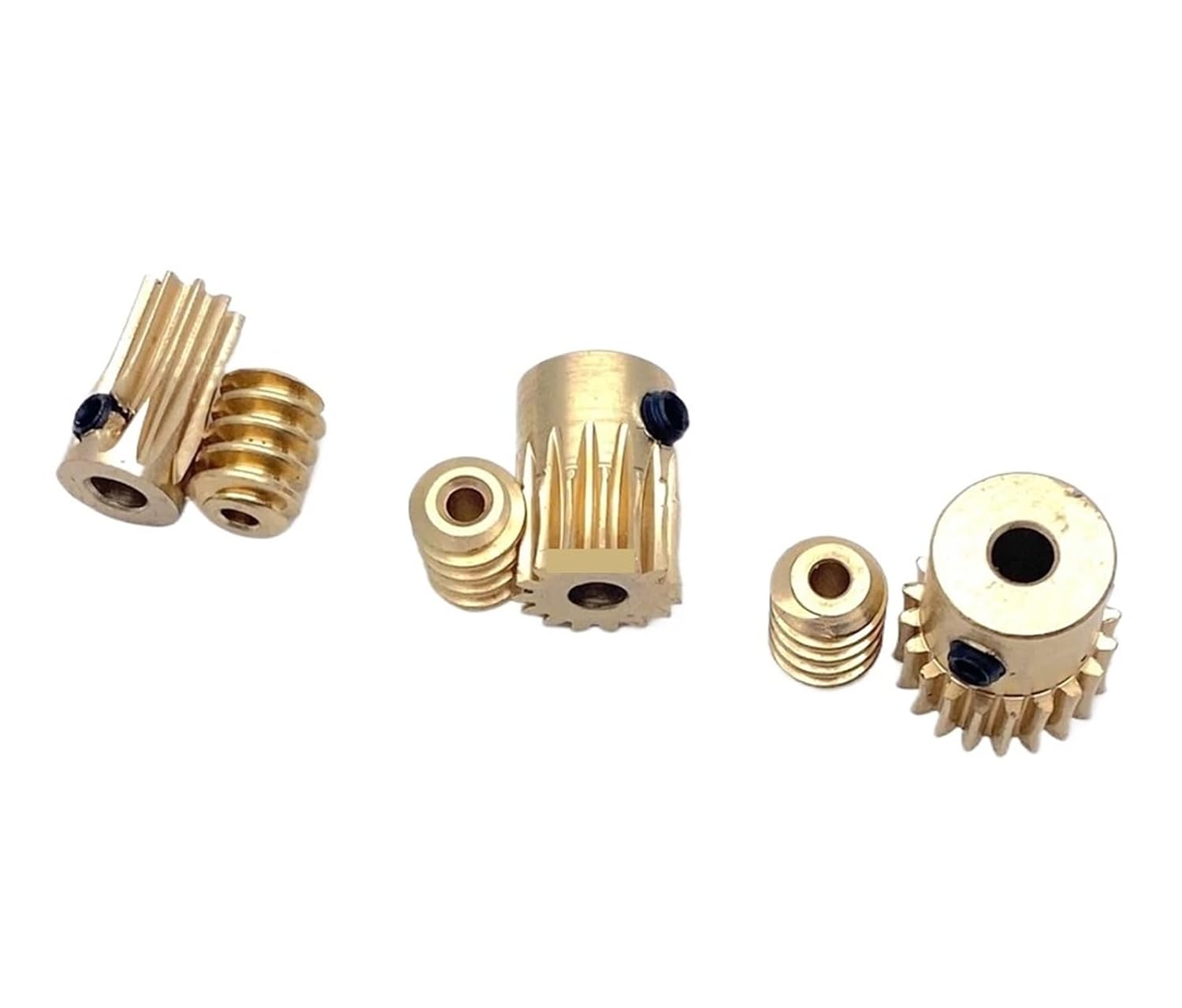 1pcs 0.5M Worm Turbine Metal Gear Reduction Ratio 20 25 30 40 50 60 80 100 Teeth 2mm-Mini Worm Model(5mm,25 Teeth)