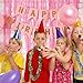 2 Pack Party Backdrop Decorations Pink Tinsel Curtain Party Backdrop Foil Fringe Birthday Decorations Photo Booth Streamer Pink Theme Bachelorette Graduation Decor
