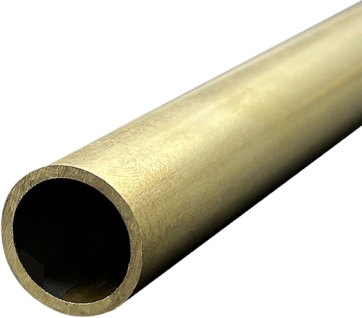 Rundrohr aus Messing, Außendurchmesser: 5,5 mm, Länge: 0,5 m, nahtloses, hochfestes Präzisions-Rundrohr(5.5x0.3mm)