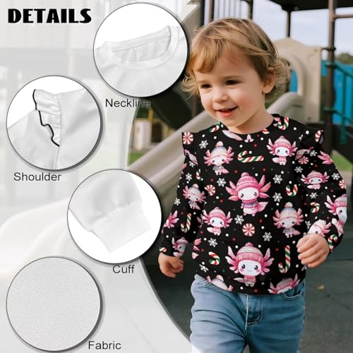 Toddler Sweatshirt Girls Crewneck Ruffle Long Sleeve Shirts 1-8y Cute Clothes Fall Spring Pullover Tops Sport Coat4