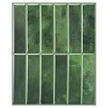 LONGKING 10-Sheet Green Peel and Stick Backsplash Tiles for Kitchen Wall, Kitchen Backsplash Wall Tile, Waterproof Back Splash Stick on Tiles for Bathroom