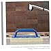 DECHOUS 2-Piece Set of Handle Sponge Brush Scrub Pad for Tile Tub and Shower Cleaning Bathroom Brush
