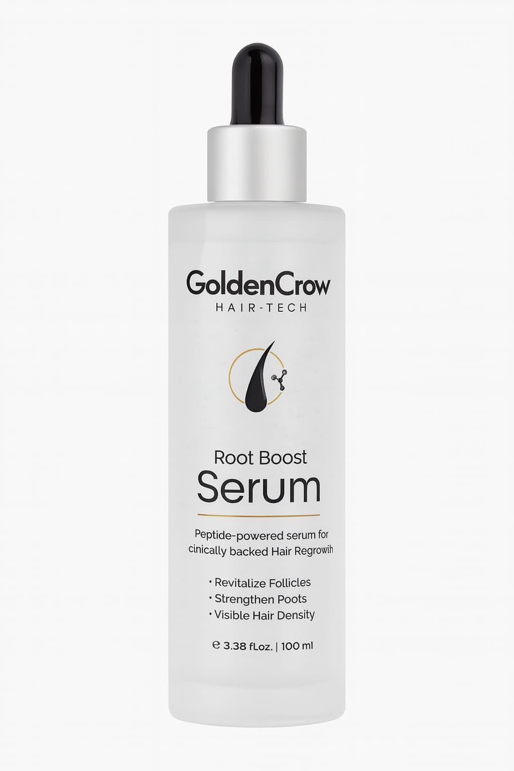 Root Boost Hair Growth Serum | With Peptides, Biotinyl Tripeptide-1 & Hyaluronic Acid | Strengthens Roots & Promotes Thicker Looking Hair | 100ml-image-18