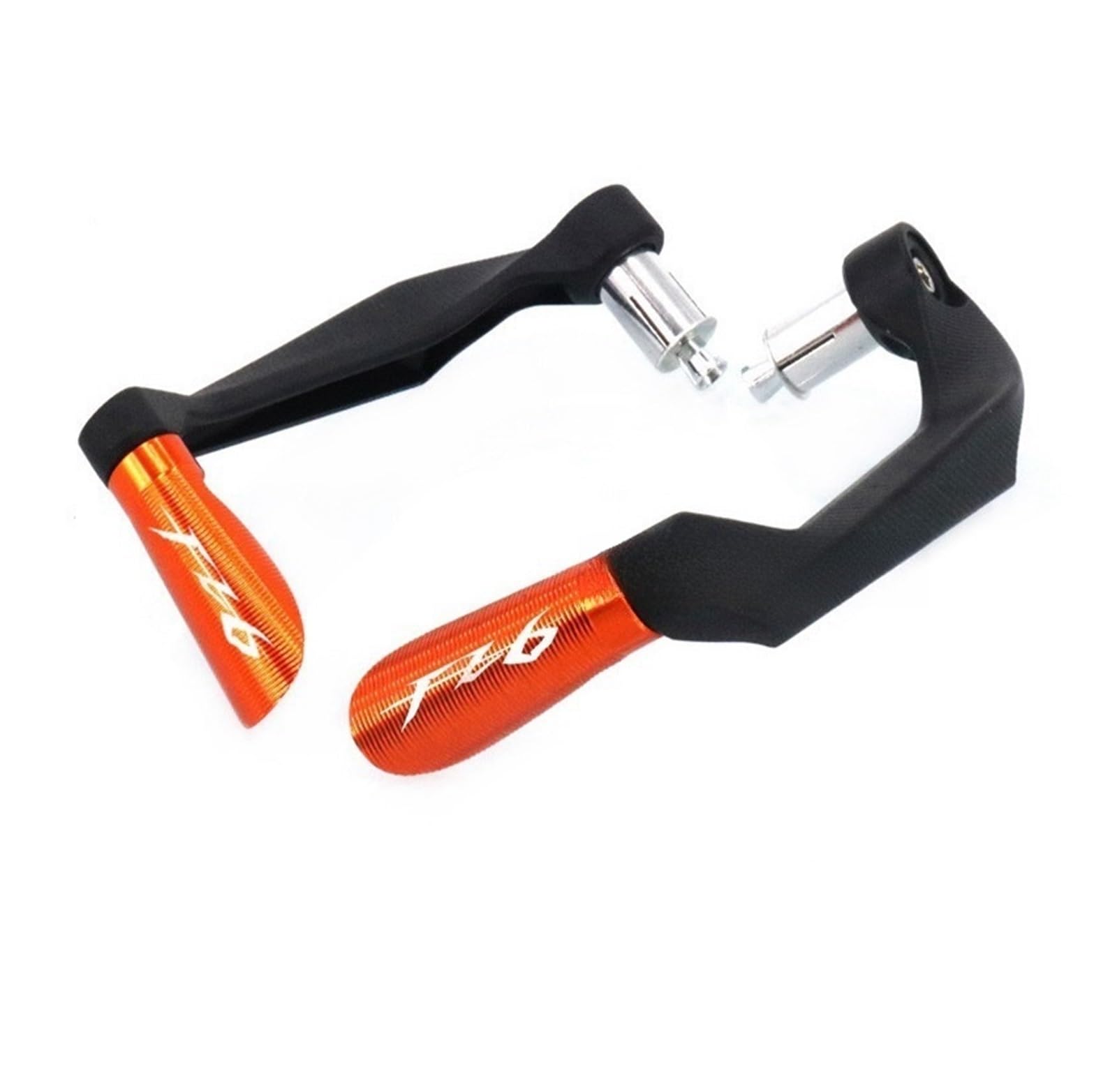 Lbcsrmh Orange Motorcycle Brake Clutch Lever Protector For Fz6 S2 S For Fazer Fz6r Motorcycle 7/8" 22Mm Handguard Brake Clutch Lever Handle Bar Guard Protector Lever Guards