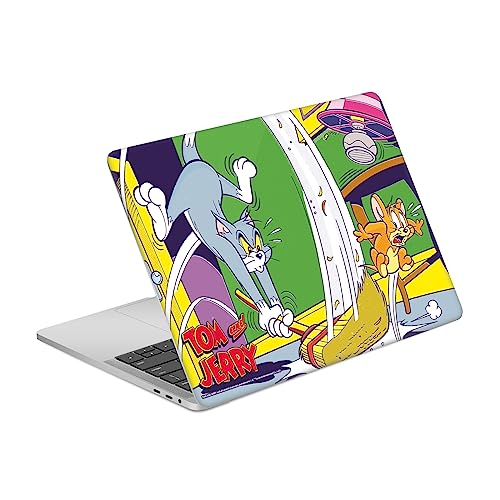 Vinyle autocollant MacBook Pro 13 A1989 contre l'usure externe design Tom and Jerry