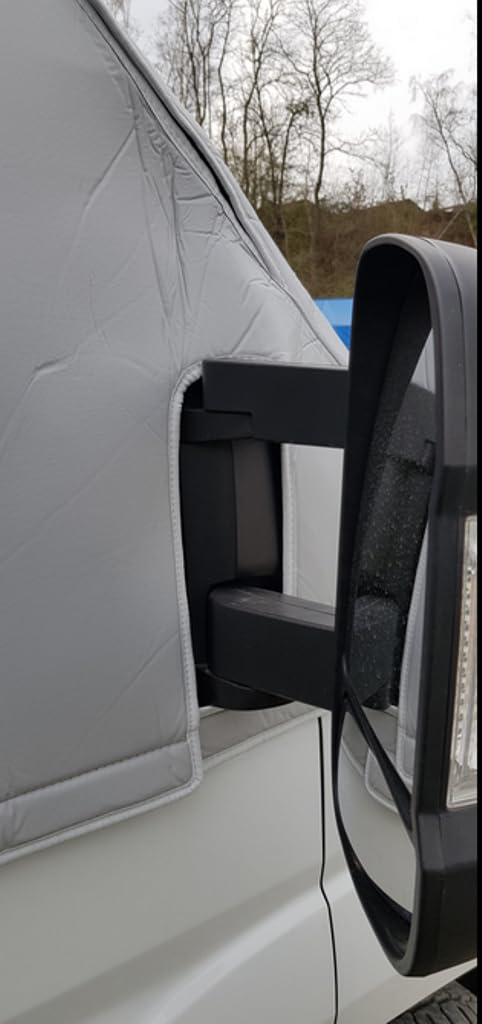 Thermoschutz außen Fahrerhaus FIAT Ducato Bj.06-14 Glas Cover Lux Thermomatte