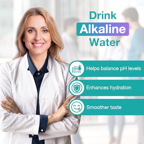 Image of SimPure T2-600A Reverse Osmosis Water Filter System Alkaline Water, NSF /ANSI 58 Certified, Built-in Pressure Tank Filter, UV, 600 GPD 8 Stage RO Filtration with Mineral, 2:1 Pure to Drain Ratio