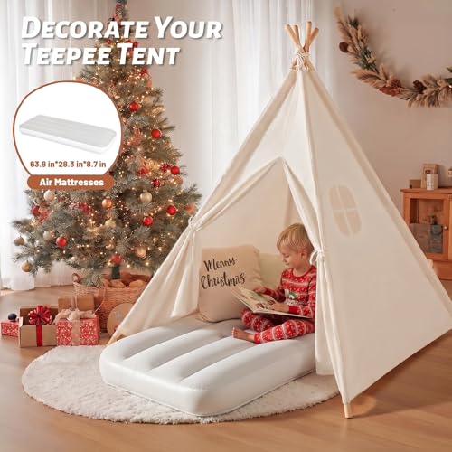 wilwolfer 6 Pack Kids Teepee Tents