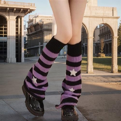 Image of Goth Leg Warmers Women Cute Y2k Harajuku Punk Rave Emo Grunge Winter
