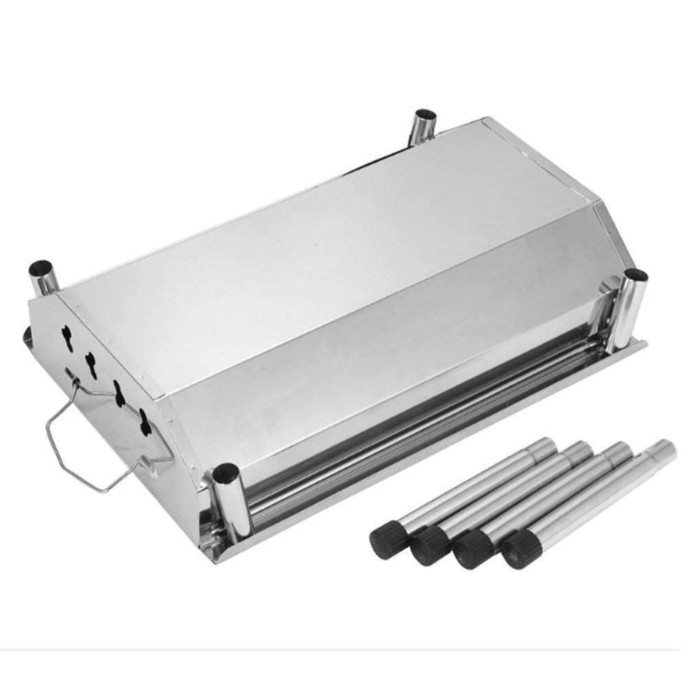 Grill węglowy grill przenośny składany grill ze stali nierdzewnej grill kempingowy grill stołowy do przenośnego gotowania na kempingu mały grill little surprise