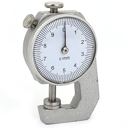Aexit Round Shaped Reference Gauges Dial 0-10mm 0.1mm Accuracy Thickness Gauge Measuring Feeler Gauges Hand Tool