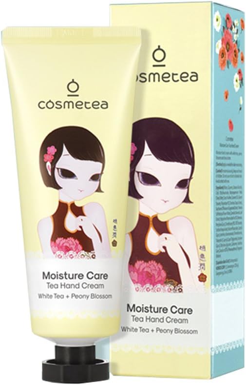 Tea Hand Cream Moisture Care (White Tea + Peony Blossom)
