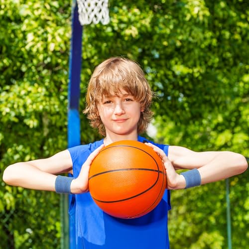 Image of Bememo 12 Pack Wristbands Sweatband for Women Men, Neon Colored Sport Wrist Bands, Tennis Football Basketball Sweatbands, Moisture Wicking Arm Bands for Working Out