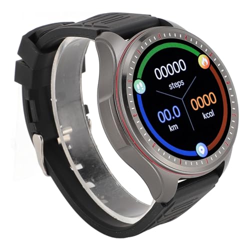 Dilwe Fitness Tracker Smartwatch con Auriculares Más de 100 Modos Deportivos Control Táctil Sensible para Entusiastas de la Música (Black)