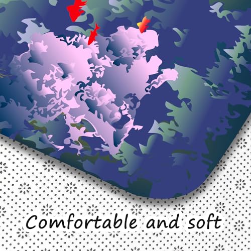 Tapete Coral Marina QH 150x180 cm Lavable Antideslizante miniatura 4