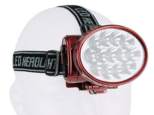 Lanterna De Cabeça Recarregavel 13 Led Muito Forte- Promoção