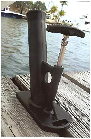 CLAMP ON FISHING ROD HOLDER Boat/Deck/Pier CLAMP ON FISHING ROD HOLDER Boat/Deck/Pier
