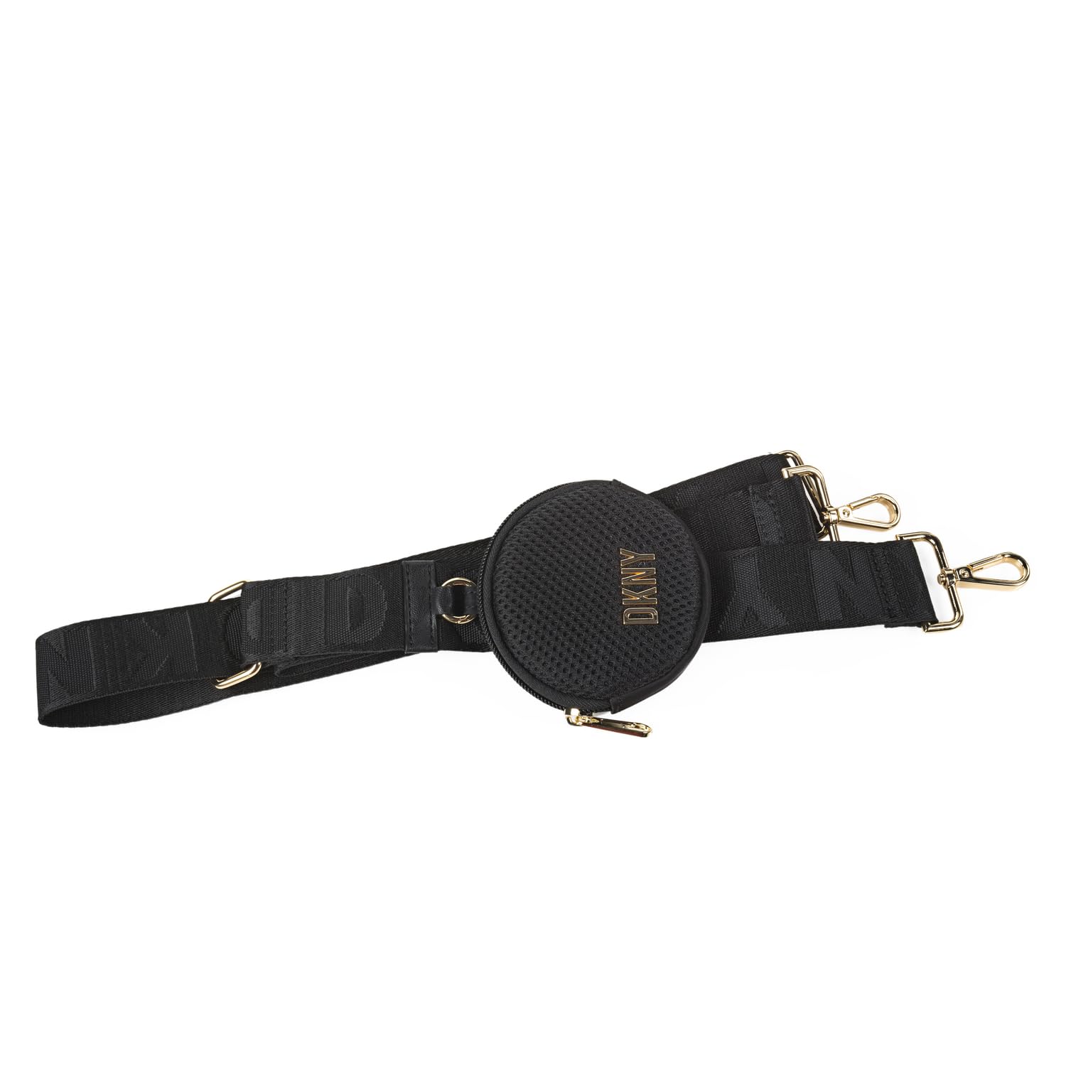 DKNY - Bolsa De Viaje Cabina Mujer y Hombre Plegable Ligera Impermeable. Bolsa Fin De Semana Mujer Bolsa De Viaje Mano, Negro
