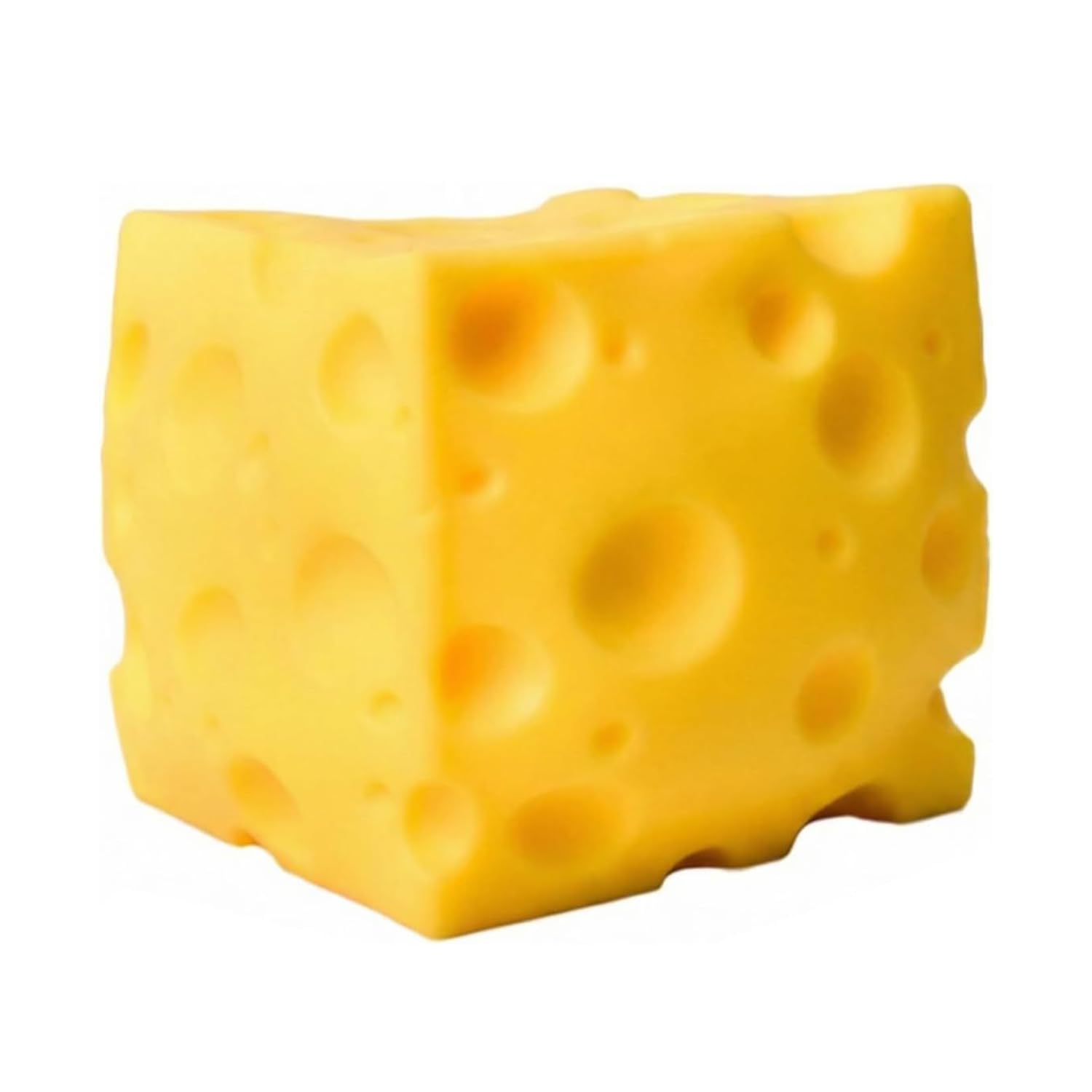 10cm Giant Cheese Squishy with Clay Inside, Squishys Sensory Toy, Squishy Cheese, Cheeses Sensory Fidget Toy, Slow-Rebound Shapeable Squeeze Ball, Relieves Stress Gift for Kid Adult (1.) — image 1