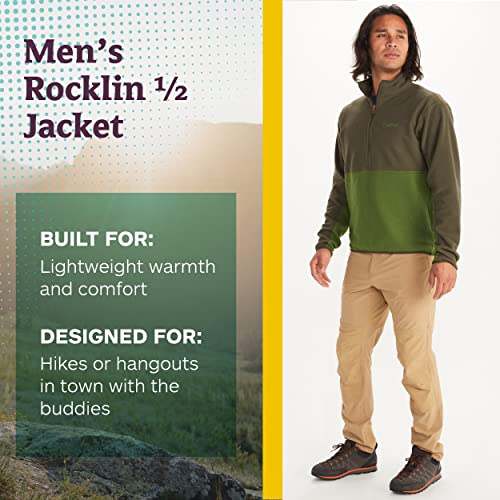 Image of MARMOT Men's Rocklin 1 /2 Zip, Lightweight Fleece Pullover Jacket