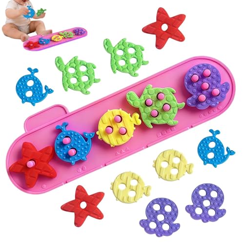 Jouets d'empilage contre l'ennui des petits, puzzle animalier ludique à la maison