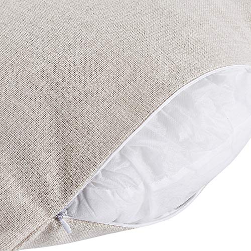 Lplpol The Beatles Housse de coussin carrée décorative en coton et lin 45,7 x 45,7 cm - Les Beatles, Paul McCartney, John Lennon, RIngo Starr, George Harrison Lplpol The Beatles Housse de coussin carrée décorative en coton et lin 45,7 x 45,7 cm – Image 4