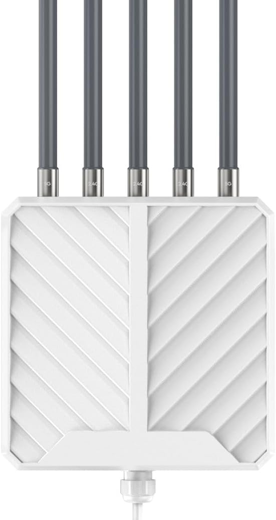 EDUP AX3000 Outdoor WiFi 6 Extender, 400M Long Range...