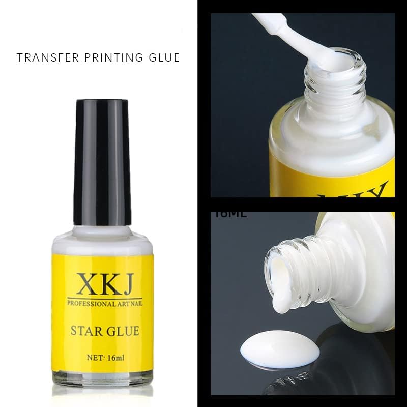 Brille Bee Star Glue for Nail foil Art Adhesive & Foil Sticker Nail Transfer Tips Decorations 2