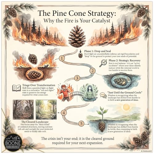 Surviving Personal Fires Like a Pine Cone
