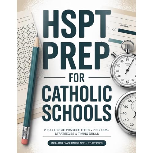 HSPT Prep Book for Catholic Schools 2025-2026: Audiolibro Por Leo Baxter arte de portada