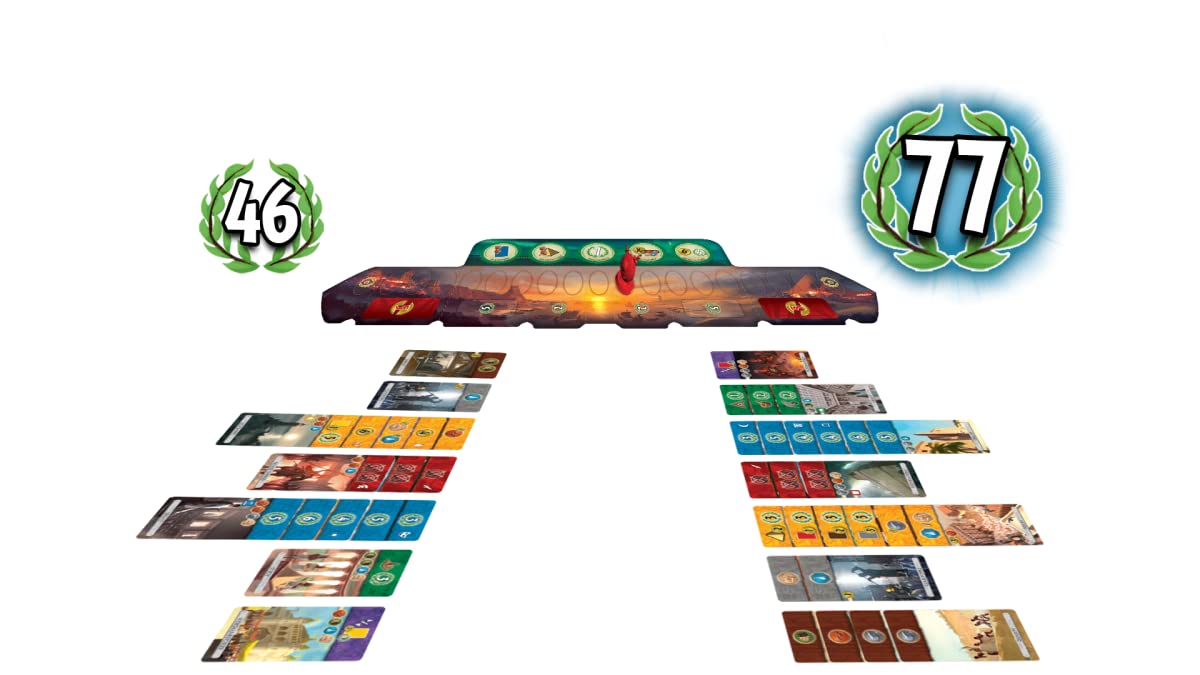 Asmodee - 7 Wonders Duel - Gioco da Tavolo di Strategia Per 2 Giocatori, Carte da Gioco modalità Duello, 10+ Anni, 30 min, Edizione In Italiano