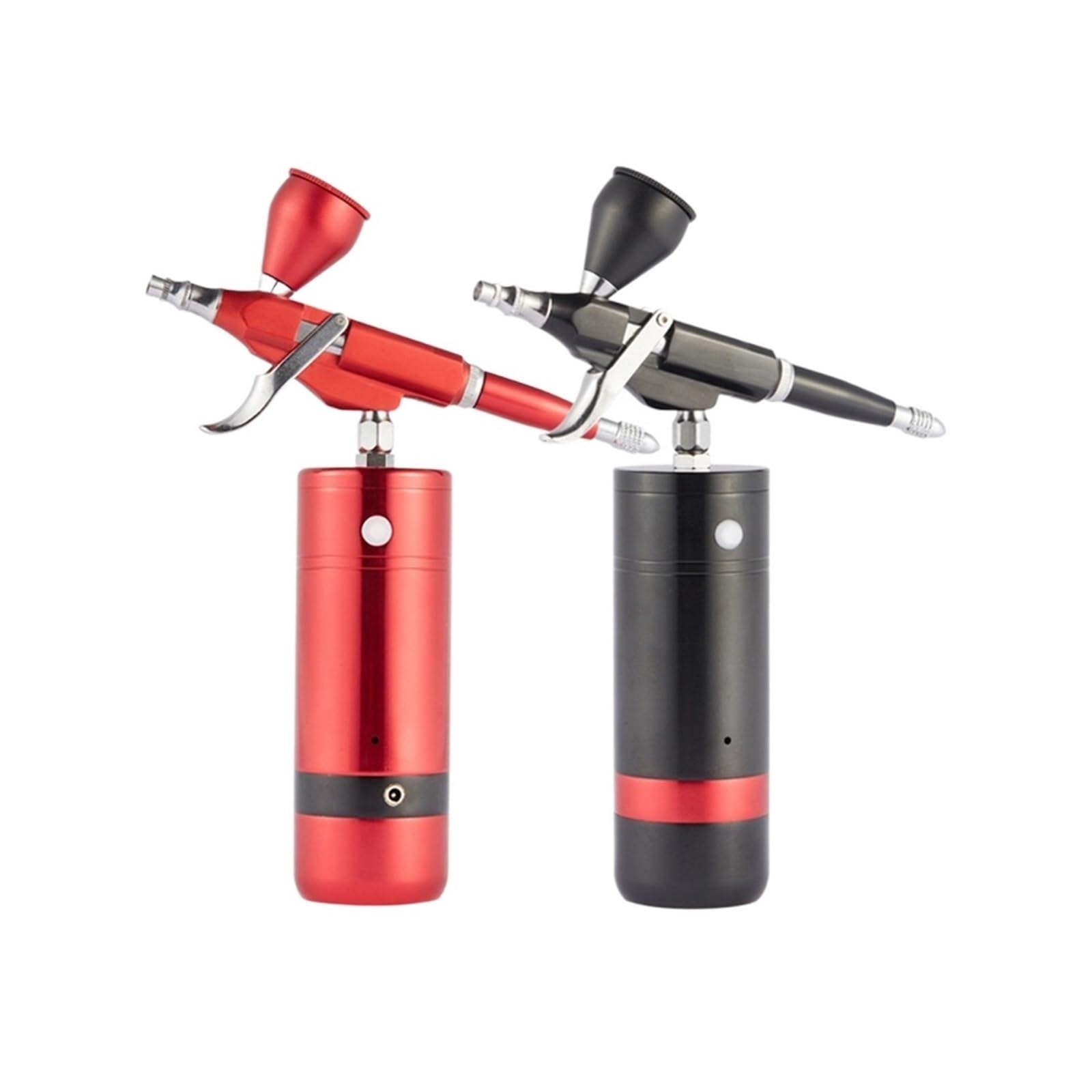 Un Tocco avvia Il Modello di Pompa ad Aria for aerografo Elettrico Che colora Il Tatuaggio aerografo del Salone di Bellezza per la Pittura di Graffiti, la Nail Art, Il Trucco(Black)