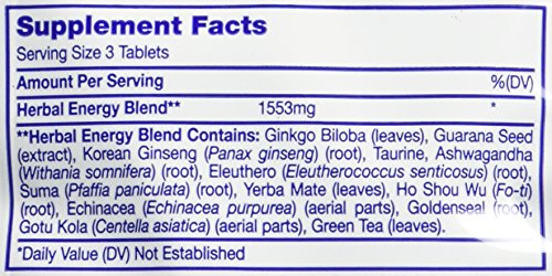 Ginko Biloba Energy Pills 24 Packs 3 Tables Each #TOP4