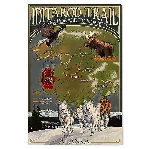 Lantern Press 10x15 Inch Wood Sign, Ready to Hang Wall