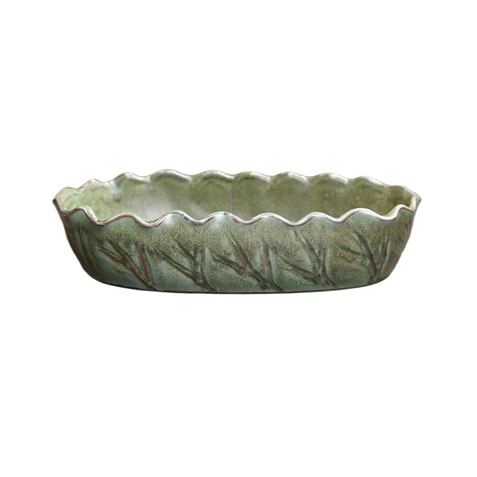 Cj9yR7dN4g Plant Saucers Home Decor Floral Saucer Gardening Ceramic Tray