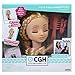 CGH Cute Girls Hairstyles! Styling Head - Straight Blonde Hair Doll