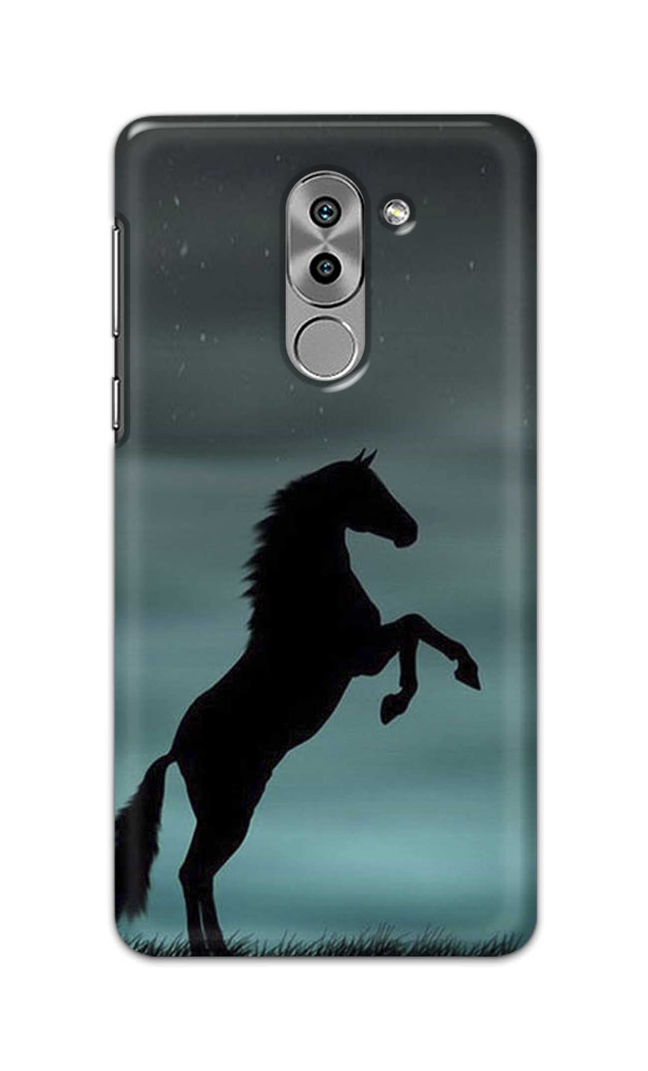 PRINTFIDAA Winning Horse Printed Designer Hard Back Case Cover for Honor 6X / Huawei Mate 9 Lite / GR5 (2017), BLN-AL10 BLL-L22 BLN-L21 -(RY) MKK2025
