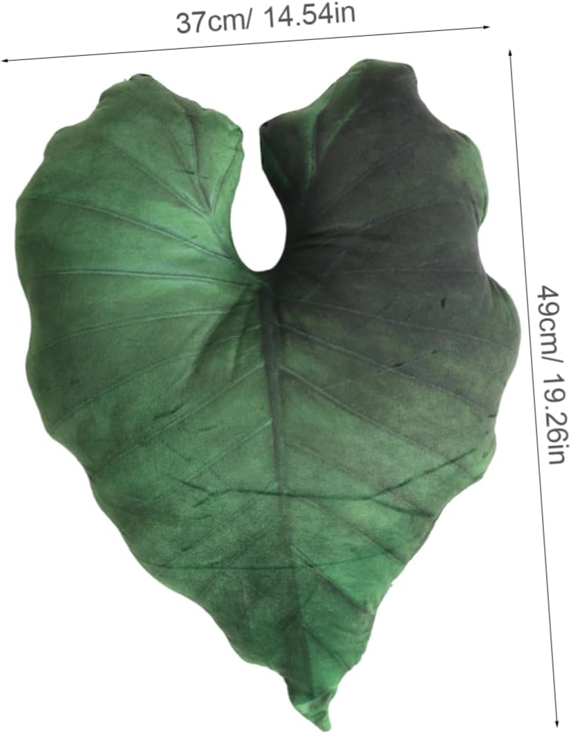 Plush Leaf Pillow Soft and Cozy Pillow Cushion Ideal for Sofa and Home Decor