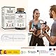 FATBURNER 8-in-1, Abnehmen Schnell Fettverbrenner, Stoffwechsel Beschleunigen, Appetitzügler - L Carnitin, Chrom, Garcinia, Vitamin C, B6, Grüner Tee, Glucomannan, Schwarzer Pfeffer, 90 Vegan Kapseln