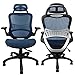 Komene Ergonomic Chairs for Office &Home: Passed BIFMA/SGS Weight Support Over 300Ibs,The Most Comfortable Mesh Cushion&High Back-Adjustable Headrest Backrest,Flip-up Armrests,360-Degree Swivel Chairs