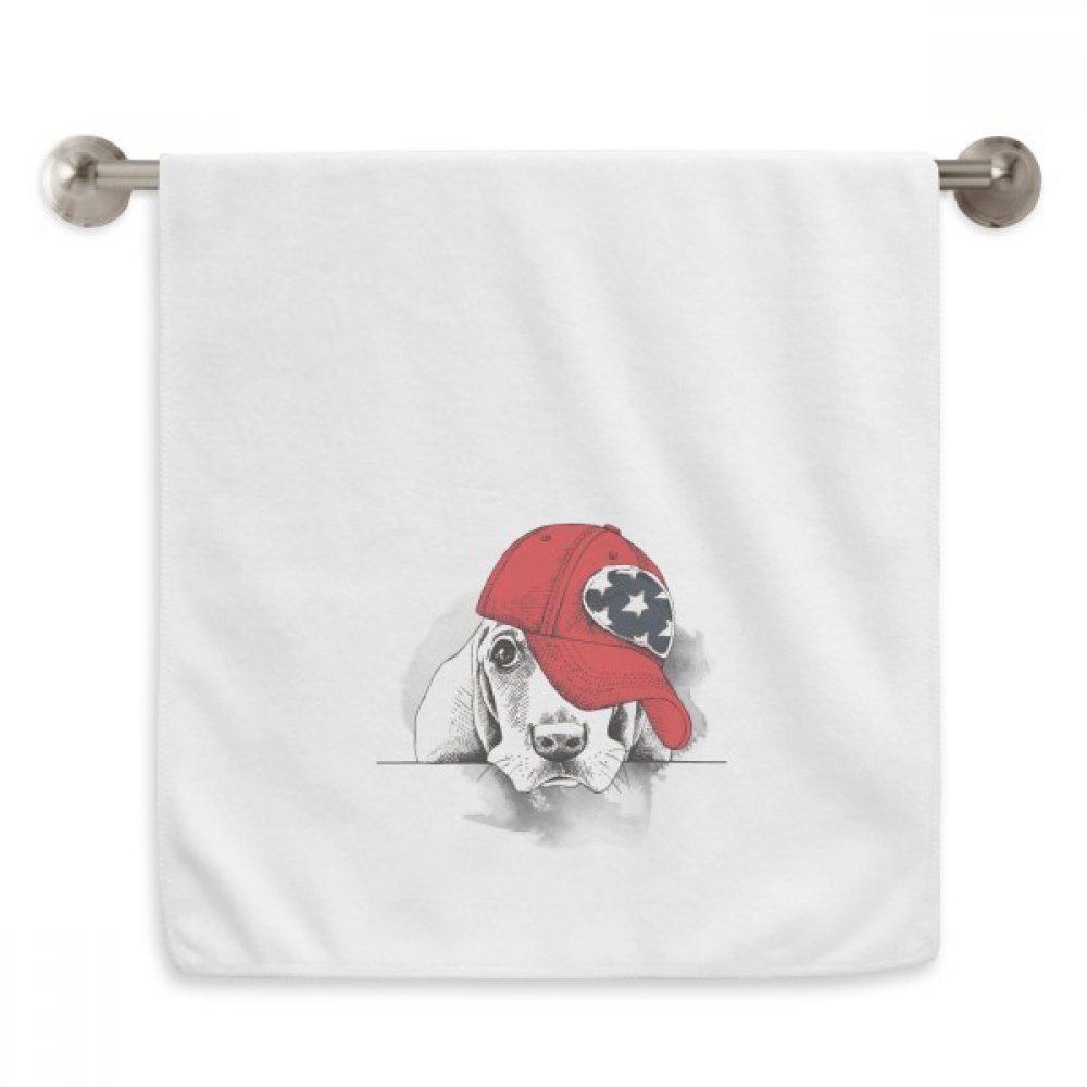Serviette débarbouillette blanche 13x29 pouces au fini moelleux de qualité