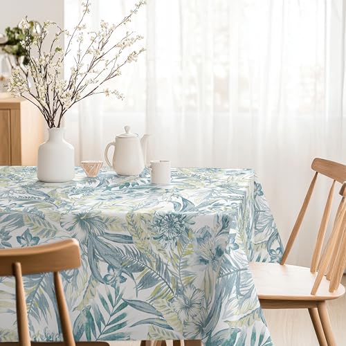 Martina Home Mantel Resinado Danubio Azul 240x140 cm Duradero y Resistente al Agua