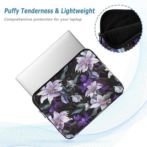 Funda para portátil 13-14 pulgadas impermeable diseño floral miniatura 5